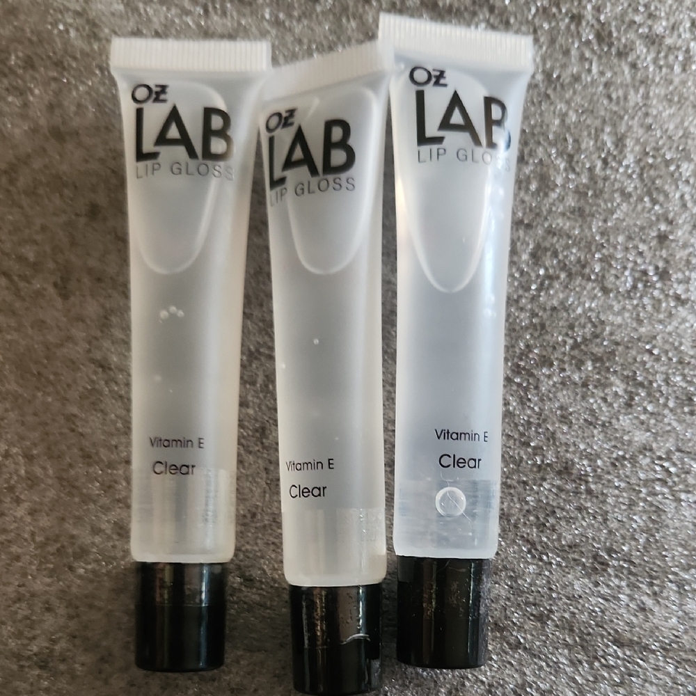 Clear Lip Gloss with Vitamin E Bundle